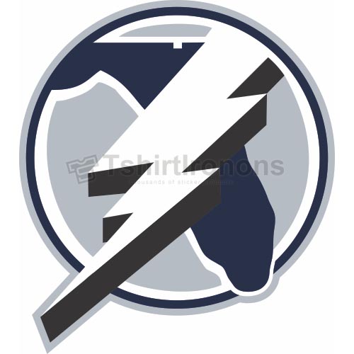 Tampa Bay Lightning T-shirts Iron On Transfers N340 - Click Image to Close